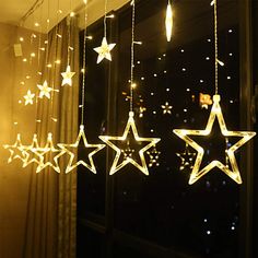 Gisela Graham Bola de Cristal con Estrellas De Oro//Joyas Decoración de Navidad de oro//Turquesa.
