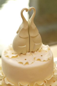 Elephant Wedding Cake Toppers Pinterest Elephant Love Cake Toplephant