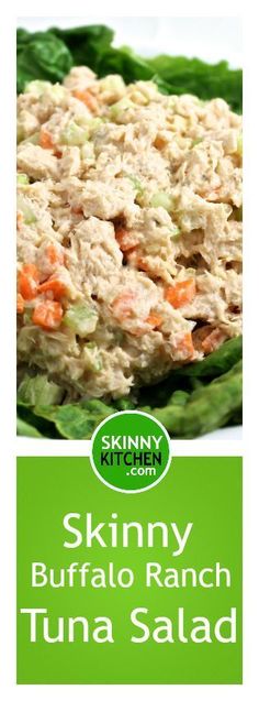 the skinny tuna melt comfort food just got a makeover low fat skinny buffalo ranch tuna salad