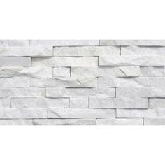 Urestone Stacked Stone 50 Antique White 24 In X 48 Urestone Stacked Stone 50 Antique White 24 In X 48 Veneer Panel 4 Pack Dp2625 At The Home Depot Family Room Pinterest