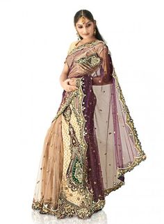 Marron shimmer Indian saree Petticoat Underskirt belly dancing Lehanga slip