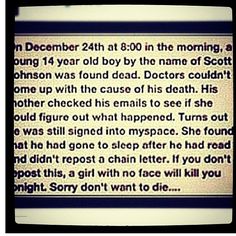 stanley milgrams chain letter experiment chain letter and chains scary chain letter