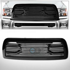 FRONT BUMPER BLACK FACE BAR FILLER PANEL W//O HOLE For 2013-2017 DODGE RAM 1500