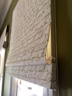 Roman blind in Matilda lane fabric " Molly script" By Candlewick interior designers Melbourne Roman blind in Matilda lane fabric " Molly script" By Candlewick interior designers Melbourne