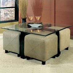 Brilliant Idea Coffee Table Turns To Dining Seats Are Coffee Table Ottoman With Seating Gl And 4 Storage Cube