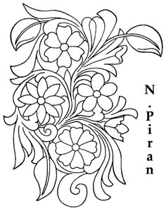 Leather Pattern Sewing Craft Carving Tooling Working Patterns Projects Design Paint Designs