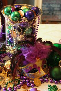 Marshas Creekside Creations Mardi Gras Table Marshas Creekside Creations Mardi Gras Table