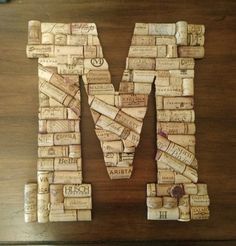large wine cork letter m decor pinterest wine cork letters letter m decor