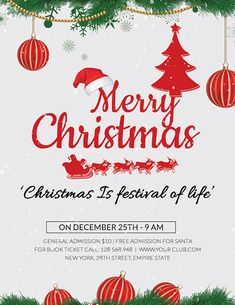 christmas celebration free psd flyer template free psd flyer christmas party invitation templates free word