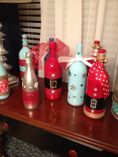 115 best wine bottles images on pinterest wine bottle crafts wine christmas wine bottle craft