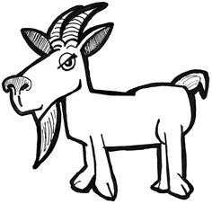 how to draw cartoon billy goats with simple drawing tutorial how to draw step by step drawing tutorials