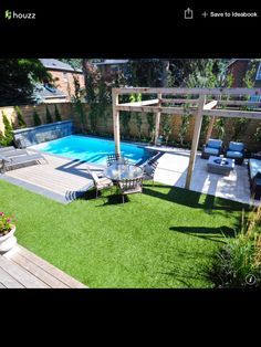 A modest pool design for the small yard | Pools | Pinterest | Small ... A modest pool design for the small yard | Pools | Pinterest | Small ...