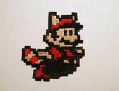 Mario Kart Super Mario Video Game Retro 90s Style Iron on Patch Applique NEW
