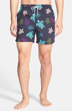 Seaside Balloon Cloud Galaxy Summer Swimming Trunks Beachwear Shorts