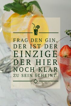 41 Gin SprücheIdeen gin, sprüche, gintonic