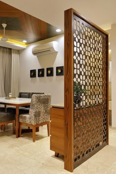 Studio Flats, Modern Partition Wall Room Dividers, Modern Partition Walls, Partition Walls, Partition Ideas, Partition Design, Wall Partition Design, Modern Partition