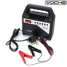 Marko Auto Accessories 8AMP 6V//12V Heavy Duty Vehicle Battery Charger Car Van Compact Portable Electric