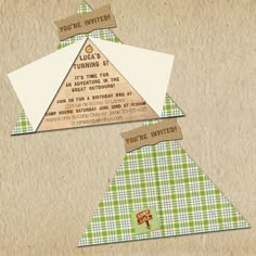 19 best camping invitations images on pinterest themed parties