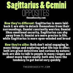 Gemini and sagittarius marriage compatibility