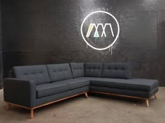 Mid Century Modern Sectional Chaise Sofa custom by TDFurniture ... Mid Century Modern Sectional Chaise Sofa custom by TDFurniture ...