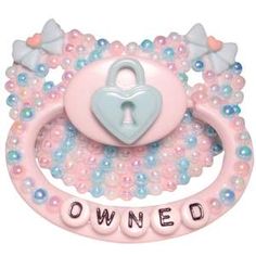 DDLG//ABDL Baby Bear Pacis Adult Pacifier /"Winnie the Pooh/" Blue Adult Paci