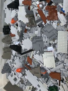 Parts /& Pieces Blue Mix Lego 100+ Random Bricks Blocks Clean /& Sanitized