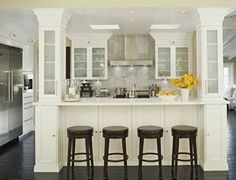 Kitchen Island With Columns white macaubas quartzite kitchen traditional with ceiling flush Kitchen Island With Columns white macaubas quartzite kitchen traditional with ceiling flush