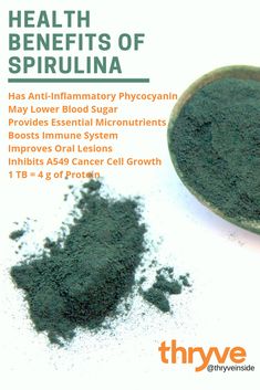 Spirulina Mode zur Gewichtsreduktion