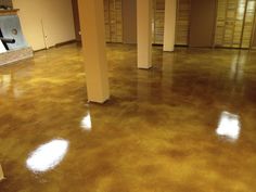 Diy Stained Concrete Diyconcrete On Pinterest Diy Stained Concrete Acid Stains Water Based Polymer Stain