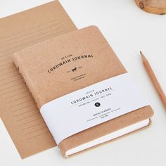 Folder Brown /& translucent Reisende Notebook f/ügt Pouch