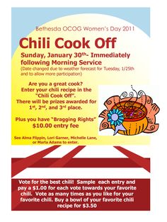 chili cook off flyer poster graphic designy pinterest chili chili supper fundraiser flyer