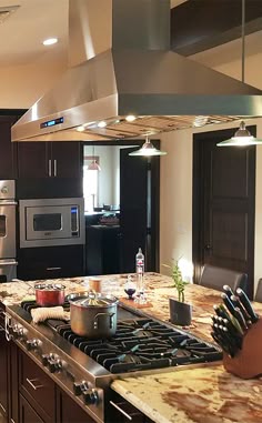 Kitchen Island Exhaust Fan gorgeous stainless steel stove hood over center island 6 burner Kitchen Island Exhaust Fan gorgeous stainless steel stove hood over center island 6 burner