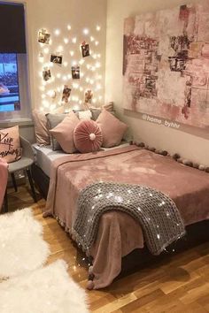 18+ Small Bedroom Ideas for Teens Girls Cheap Simple Exposed - walmartbytes Cute Bedroom Ideas, Room Ideas Bedroom, Small Bedroom