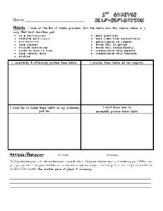 student self evaluation with teacher response teacher students teacher self reflection form
