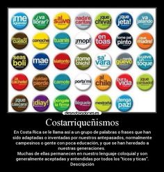 Lo Que Decimos En Costa Rica If You Come To Costa Rica Learn About Our Lo Que Decimos En Costa Rica If You Come To Costa Rica Learn About Our