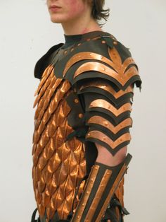 pangolin armour made of the scales of a pangolin similar to an
