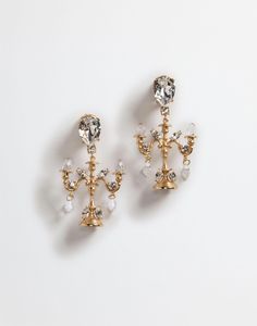 1 Paire Noir élégant cristal Strass Ear Drop Dangle Stud Long Boucles D/'oreilles 233