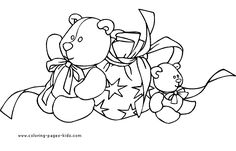 Christmas Presents Coloring Page