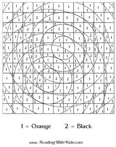 Color By Number Or Letter Coloring Pages The Benefits Of In