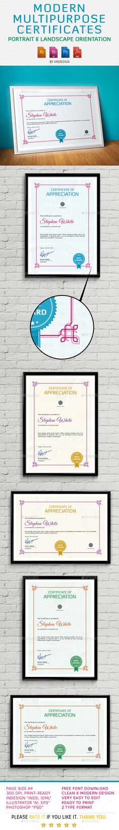 Certificate Certificate templates, Infographic templates and - download certificate templates Certificate Certificate templates, Infographic templates and - download certificate templates
