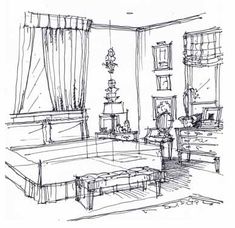 Interior Designer Sketches bedroom sketch | drawing designs, sketches and drawings Interior Designer Sketches bedroom sketch | drawing designs, sketches and drawings