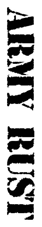 army fonts