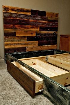 custom made reclaimed lumber headboard reclaimed wood bed framereclaimed - Reclaimed Wood Bed Frames custom made reclaimed lumber headboard reclaimed wood bed framereclaimed - Reclaimed Wood Bed Frames