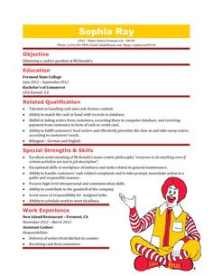 fast food worker resume sample fast food worker resume sample we