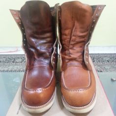 red wing men s heritage round toe 6 oro legacy leather 8822 boots