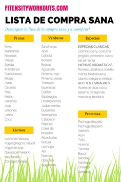 lista del supermercado facilita