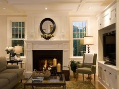 Living Room With Fireplace And Windows fireplace between windows?? | home | pinterest | living rooms Living Room With Fireplace And Windows fireplace between windows?? | home | pinterest | living rooms