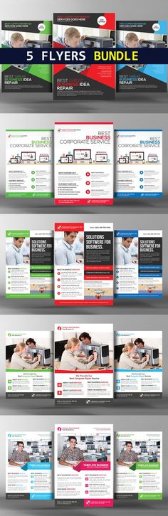 computer repair flyer template
