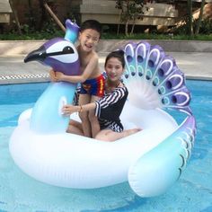 Wave Giant Inflatable Unicorn Paddling Pool and Boat