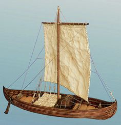 A cargo ship, or knarr Viking ship, Viking longship, Ship A cargo ship, or knarr Viking ship, Viking longship, Ship